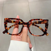 Oversized Square Eyeglasses Frames - Trendy Multicolor Women’s Eyewear - Himpall